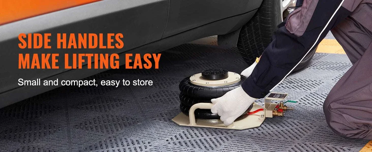 3 Ton Air Bag Jack Fast Lift Pneumatic Car Jack 5–17.7 Inches - Image 11