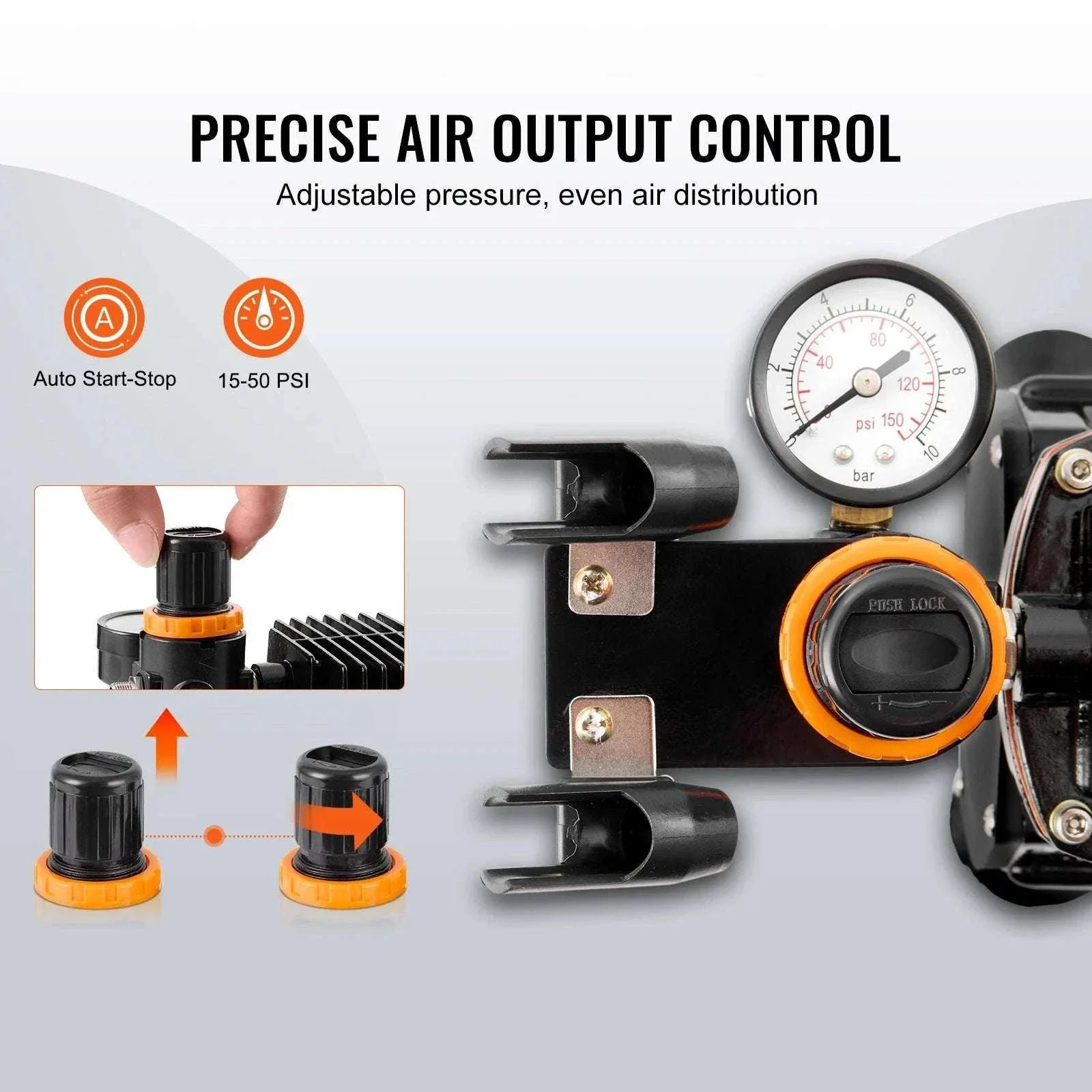 Professional Airbrush Kit with Dual Fan Compressor & 3 Nozzle Sizes - Image 4