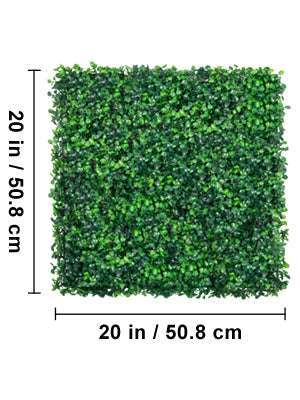 Artificial Boxwood Hedge Wall Panels 24 PCS UV Grass Backdrop - Image 19