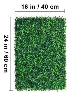 Artificial Boxwood Hedge Wall Panels 24 PCS UV Grass Backdrop - Image 22