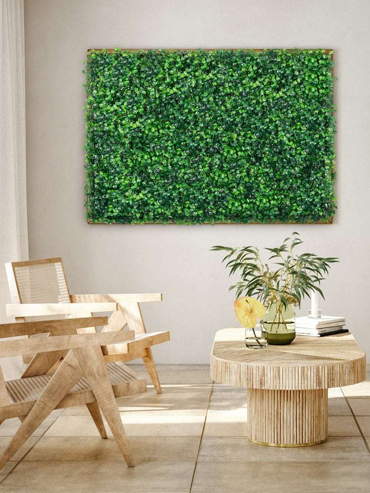 Artificial Boxwood Hedge Wall Panels 24 PCS UV Grass Backdrop - Image 9