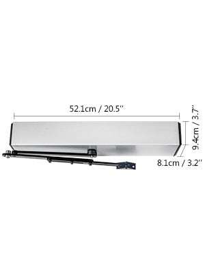 Automatic Door Opener Kit with Sensor & Remote 120° Swing - Image 17