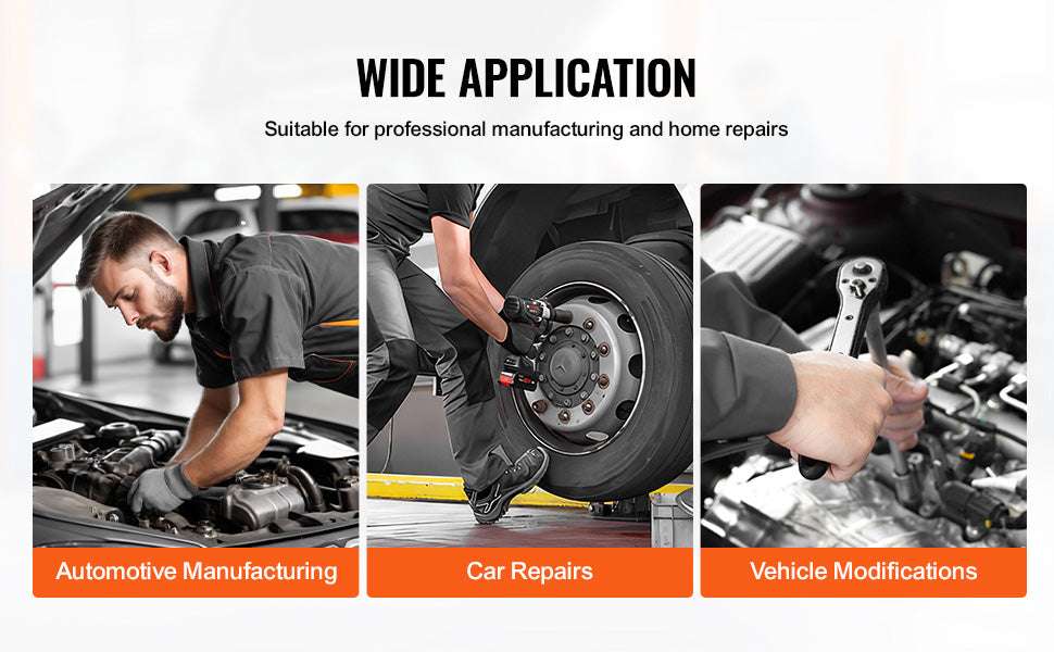 1/2" Drive Axle Nut Impact Socket Set 8-Piece Metric 12-Point - Image 11