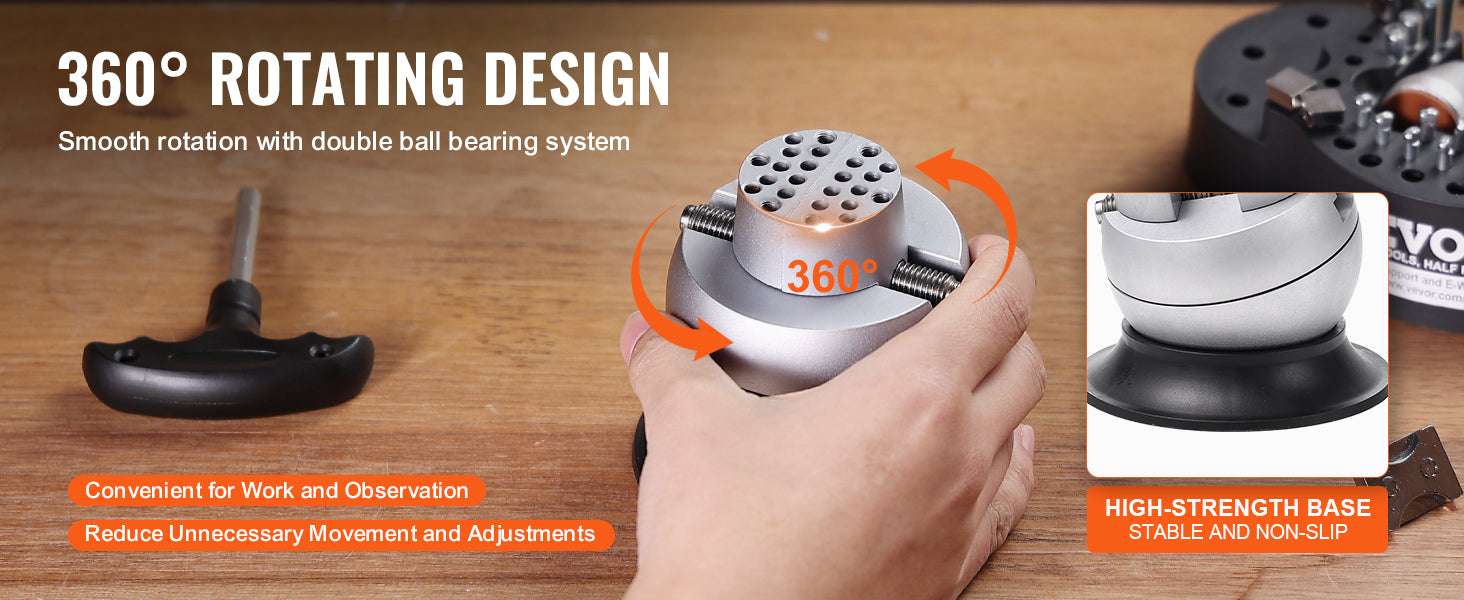Ball Vise Engraving Block with 360° Rotation for Jewelry Work - Image 11