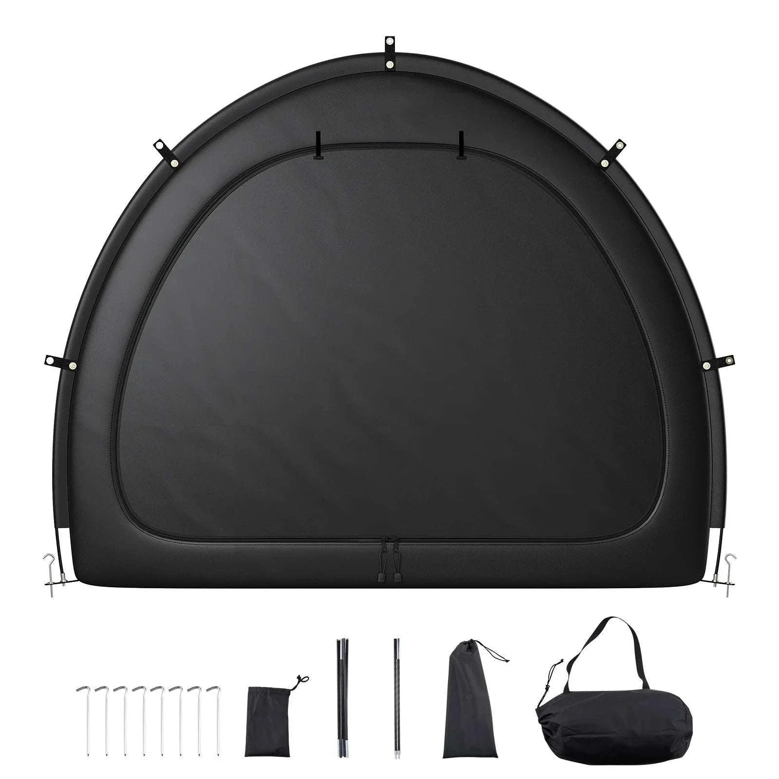 Waterproof Bike Storage Tent with Vent Window and Fiberglass Frame