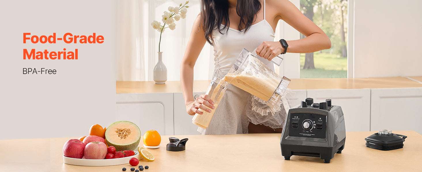 1400W High-Speed Blender with 61 oz Capacity for Smooth Blends - Image 13