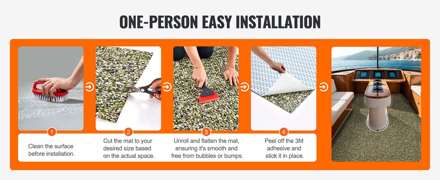 EVA Foam Boat Deck Flooring Non-Slip Self-Adhesive Marine Mat - Image 11