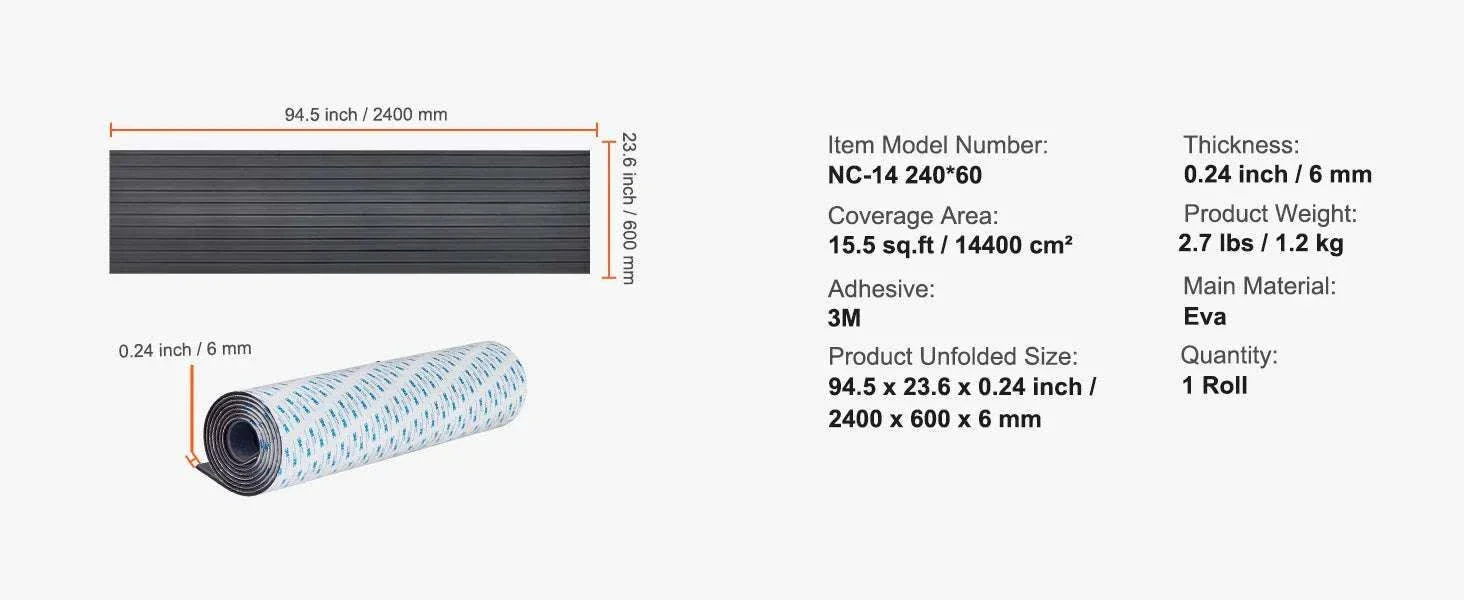 EVA Foam Boat Deck Flooring Non-Slip Self-Adhesive Marine Mat - Image 15