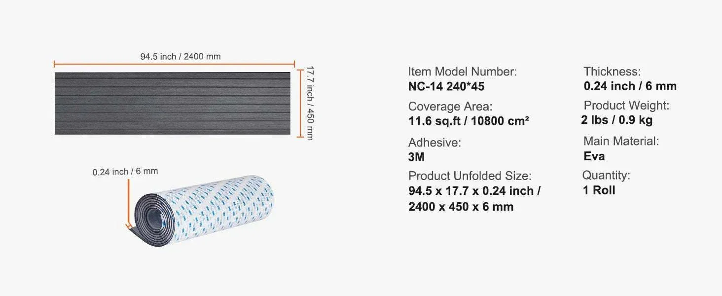 EVA Foam Boat Deck Flooring Non-Slip Self-Adhesive Marine Mat - Image 16