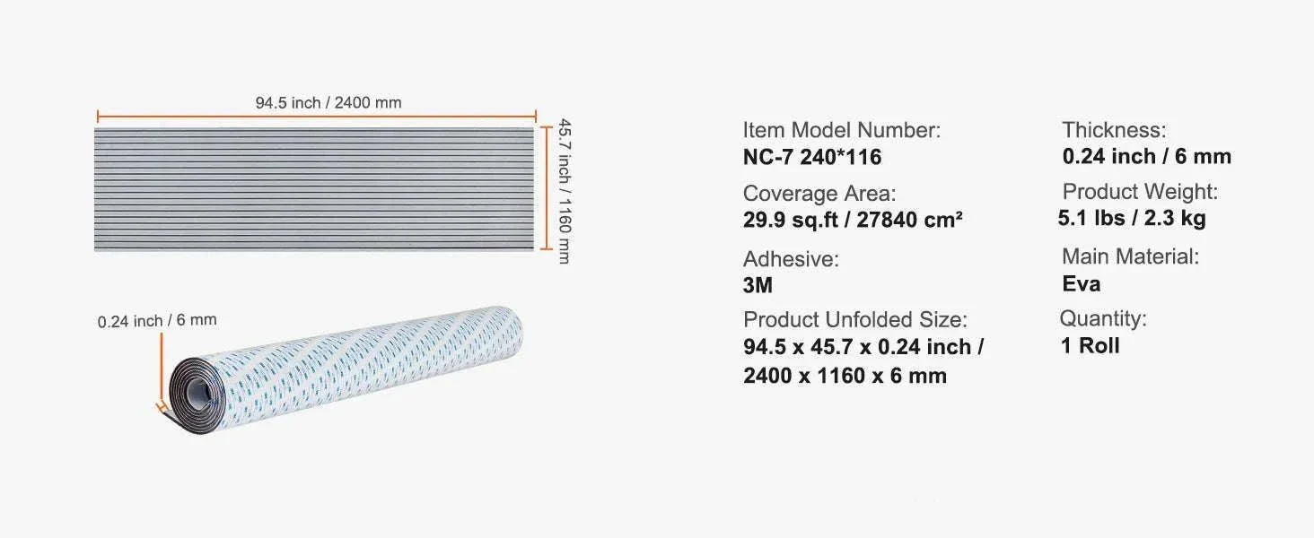 EVA Foam Boat Deck Flooring Non-Slip Self-Adhesive Marine Mat - Image 19