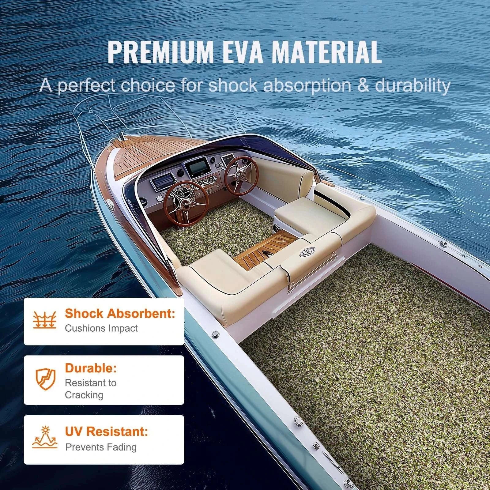 EVA Foam Boat Deck Flooring Non-Slip Self-Adhesive Marine Mat - Image 4