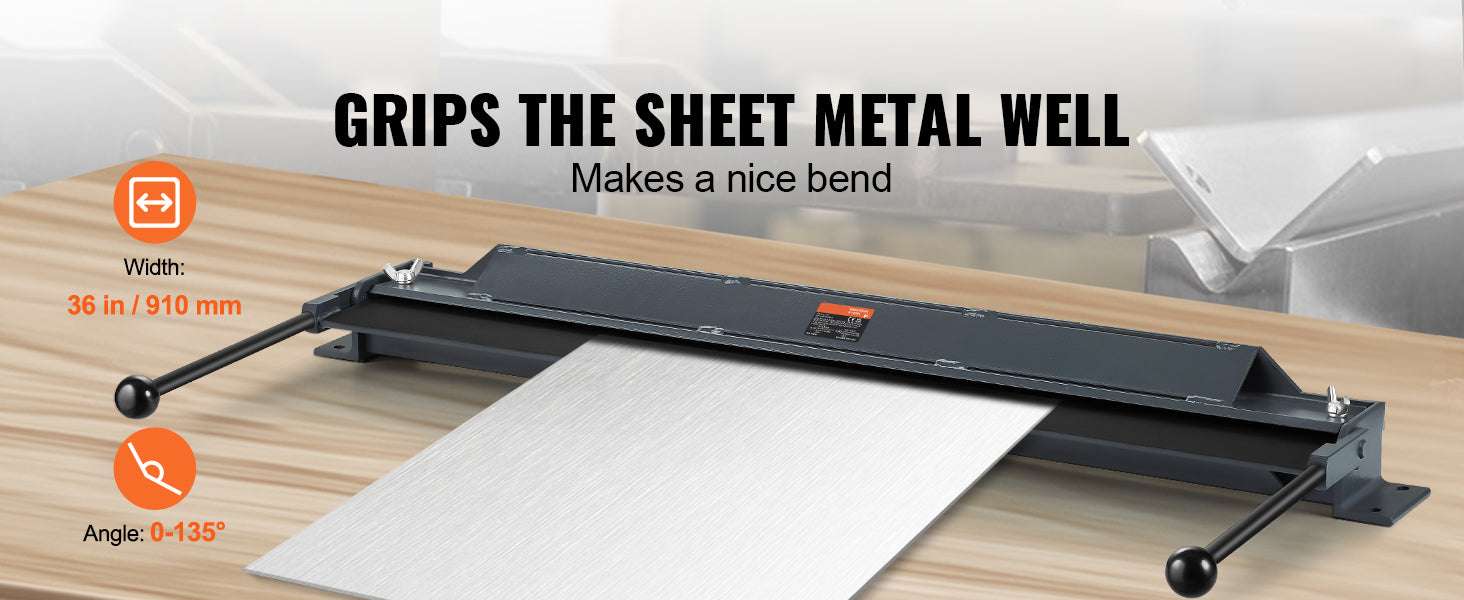 Sheet Metal Bending Brake 24–48 Inch Box & Pan Metal Bender - Image 13