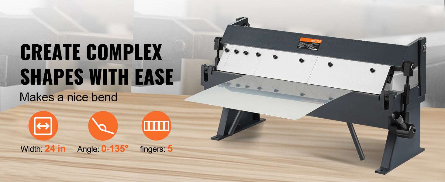 Sheet Metal Bending Brake 24–48 Inch Box & Pan Metal Bender - Image 8