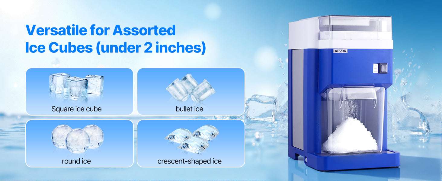 Commercial Ice Shaver Machine 1.8L Electric Snow Cone Maker - Image 14
