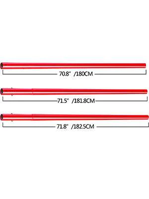 Concrete Bull Float Kit 1200x200mm with 4 Handles Round End Trowel - Image 18
