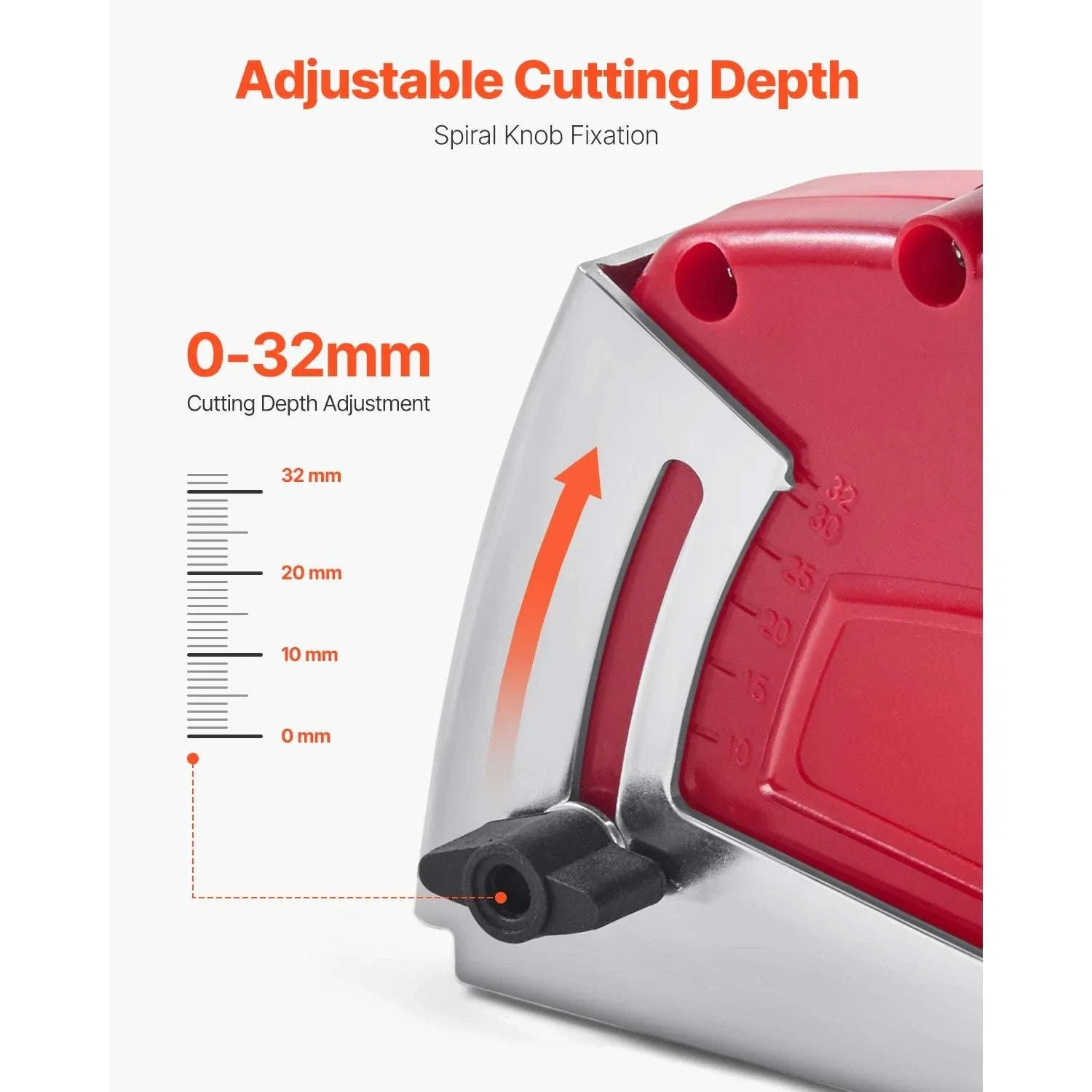 Angle Grinder Dust Shroud 4–5 Inch with Adjustable Depth & Vacuum Port - Image 3