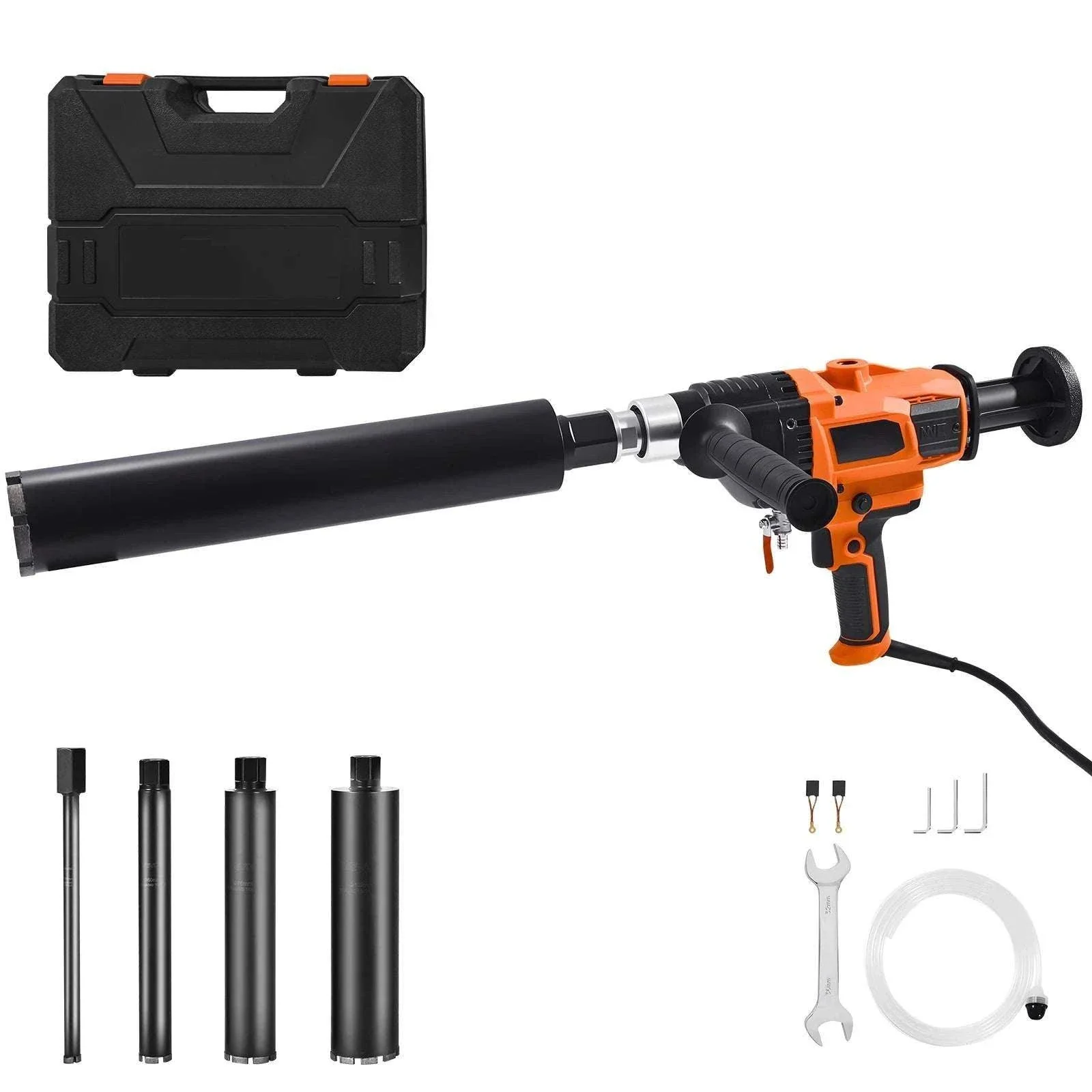 Diamond Core Drill Machine 1800/2000W Wet & Dry with 4 Drill Bits