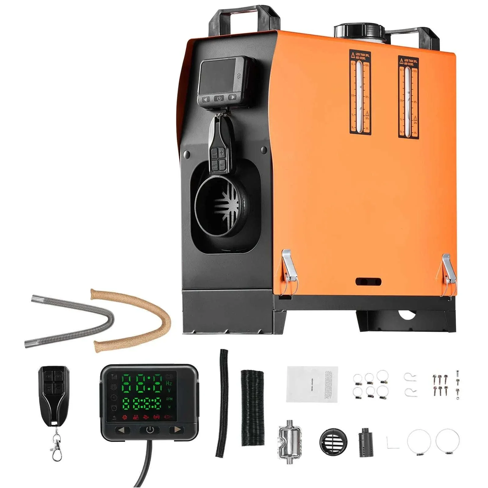 8KW Diesel Air Heater with Remote & LCD for Vehicle Heating