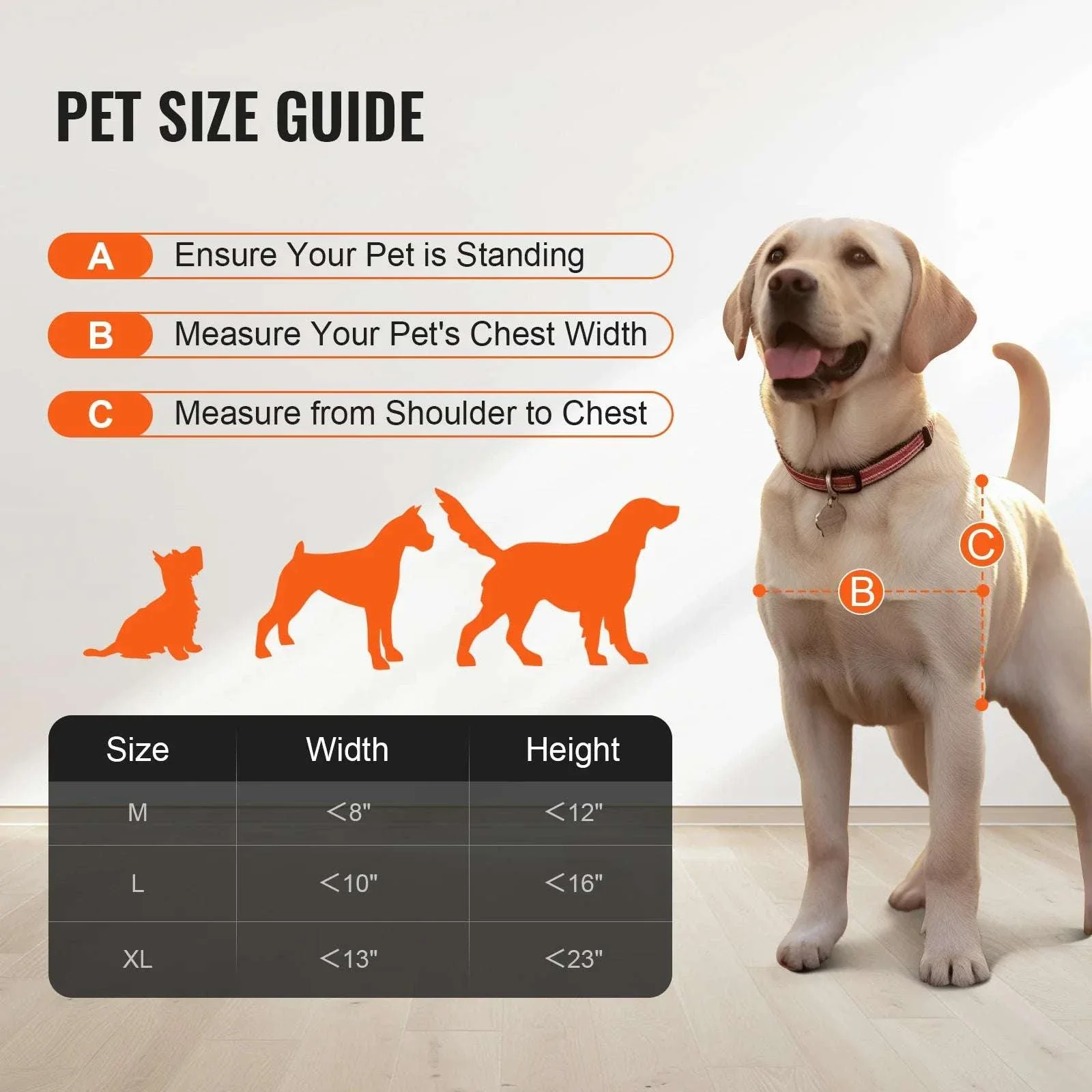 Adjustable Sliding Glass Dog Door with Lock & Tempered Glass Panel - Image 6