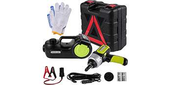5 Ton Electric Car Jack Kit with Impact Wrench & Inflator - Image 17