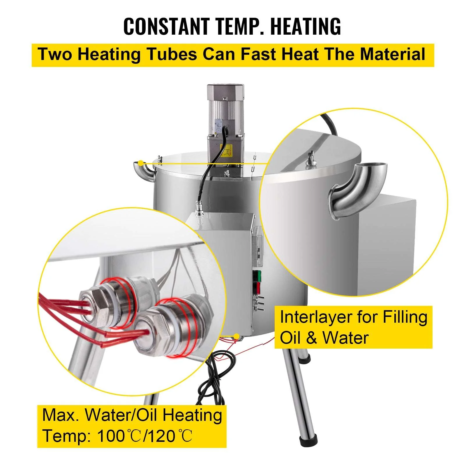 Electric Heating Mixing Filling Machine 15L/30L Lipstick Filler - Image 10