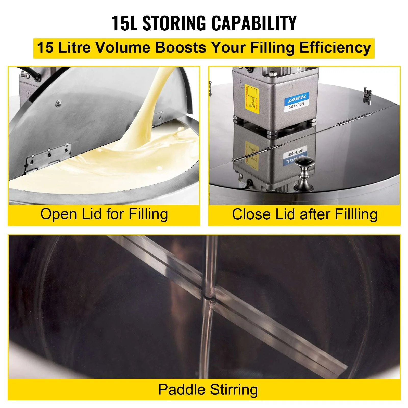 Electric Heating Mixing Filling Machine 15L/30L Lipstick Filler - Image 14
