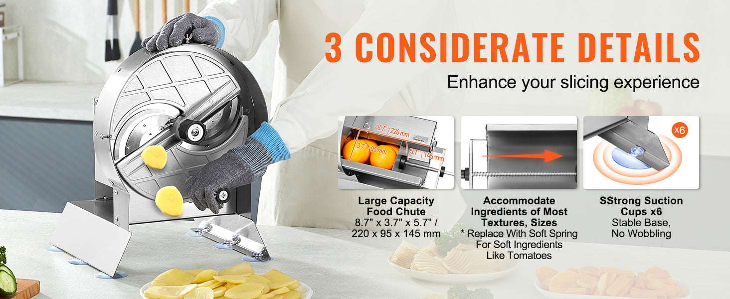 Electric Vegetable Slicer 0–12mm Adjustable Stainless Steel Cutter - Image 11
