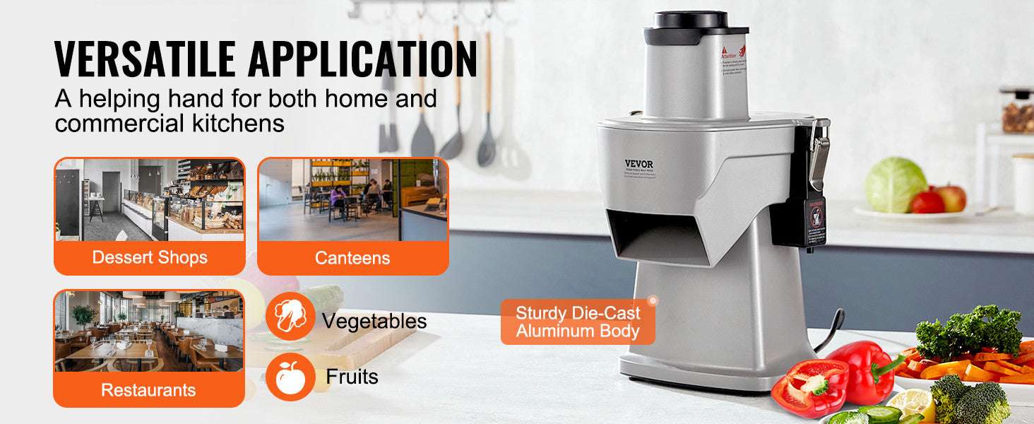 Electric 4-in-1 Vegetable Slicer for Fast Slicing, Dicing & Shredding - Image 12