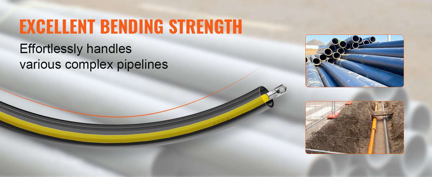 656ft Fiberglass Fish Tape Wire Puller with 5/16in Rodder - Image 11