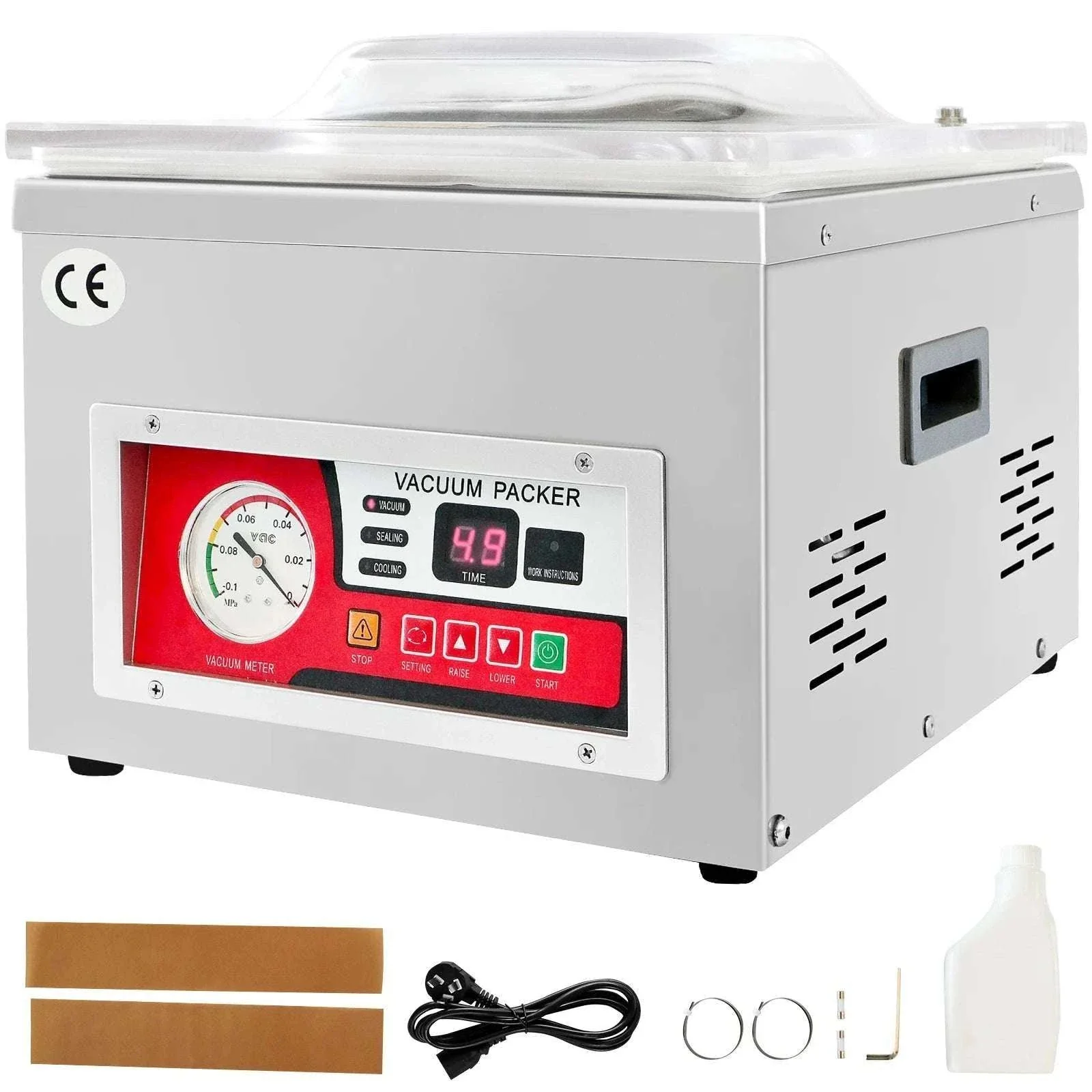 Commercial Chamber Vacuum Sealer DZ-260A Food Preservation Machine