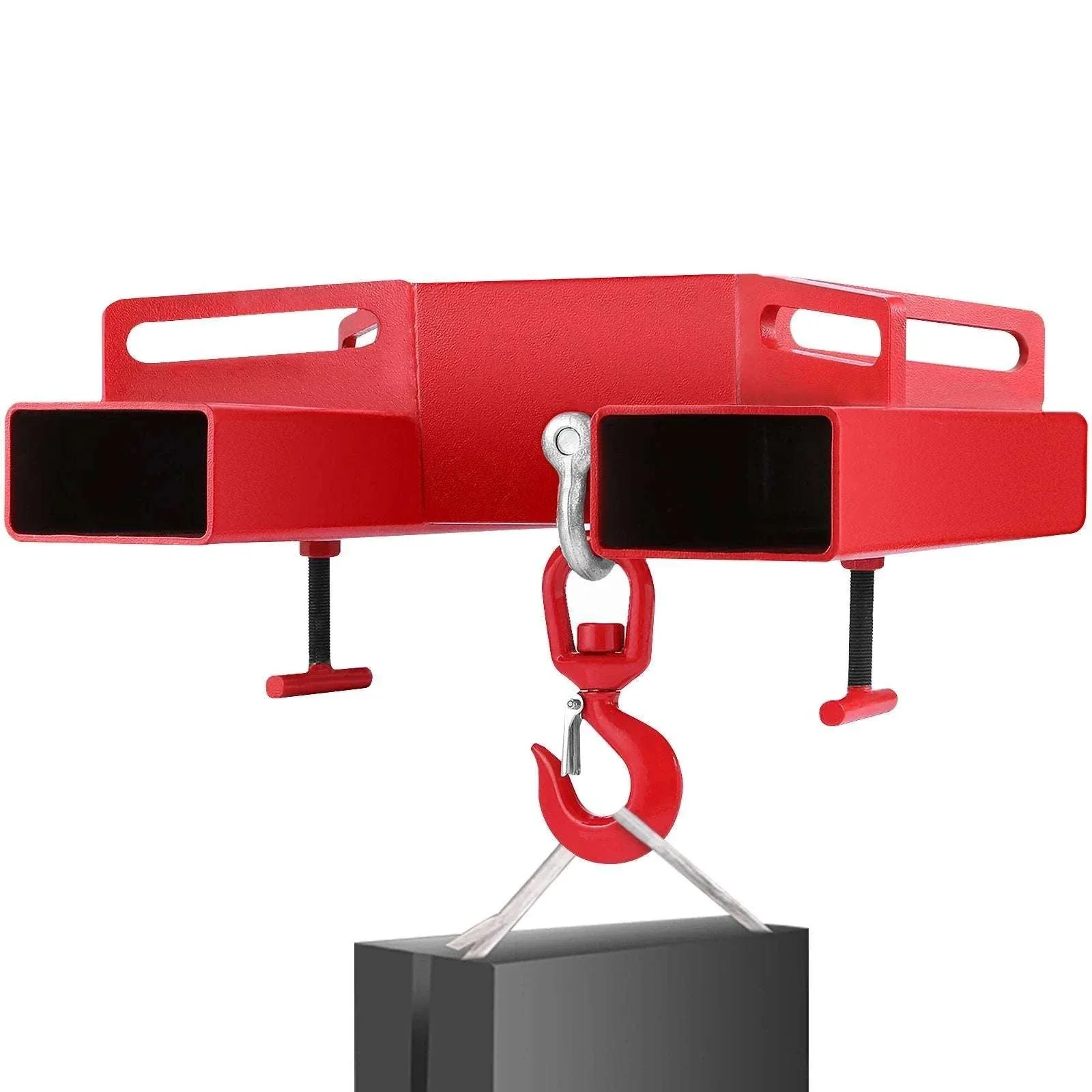 Forklift Lifting Hook 3 Ton (6600 lbs) Swivel Hoist Attachment