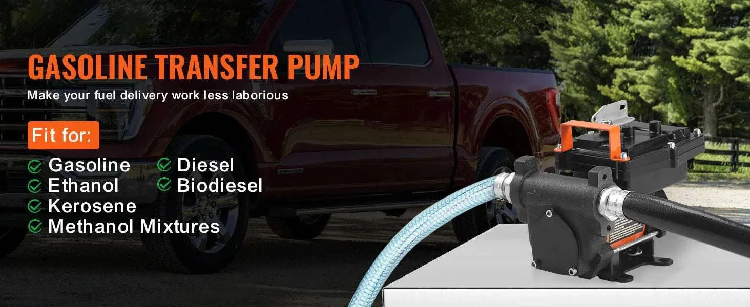 12V DC Fuel Transfer Pump 5–15 GPM Portable Diesel Gas Pump - Image 23