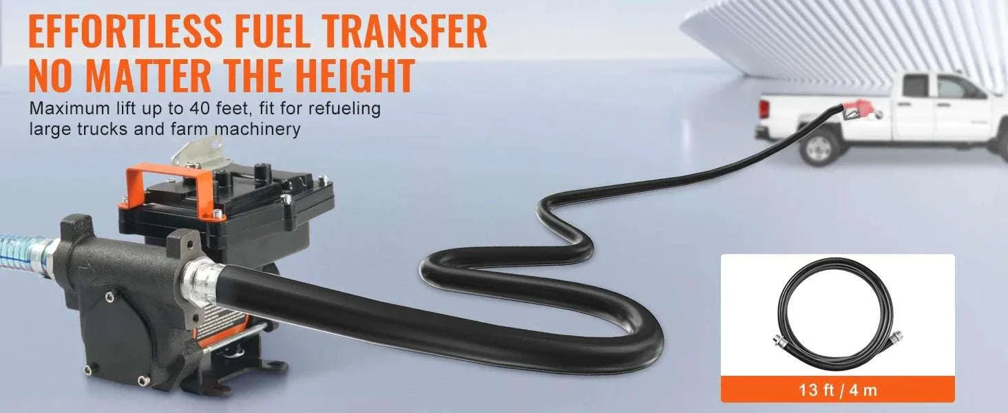 12V DC Fuel Transfer Pump 5–15 GPM Portable Diesel Gas Pump - Image 24