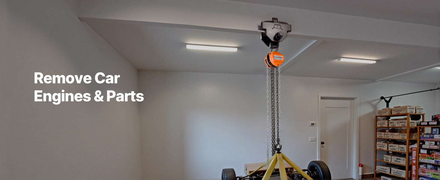 Manual Chain Hoist 1100–6600 lbs with G80 Chain, 10ft/20ft Lift - Image 16
