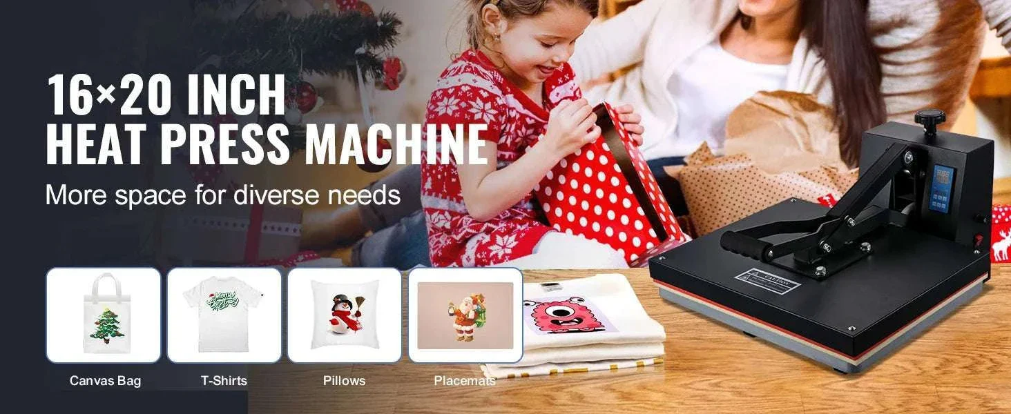 15x15 to 16x24 Heat Press Machine for T-Shirts & Sublimation - Image 8