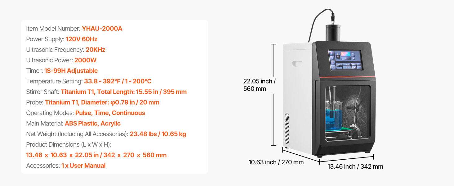 High Speed Laboratory Homogenizer with Digital Display Control - Image 16