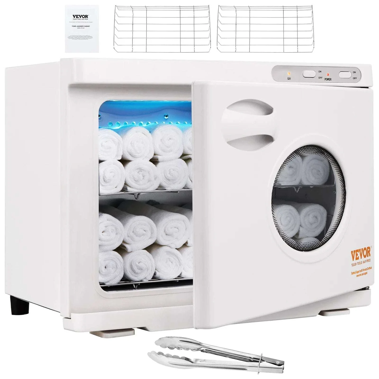 Hot Towel Warmer Cabinet 8L/23L with UV Light & Fast Heating