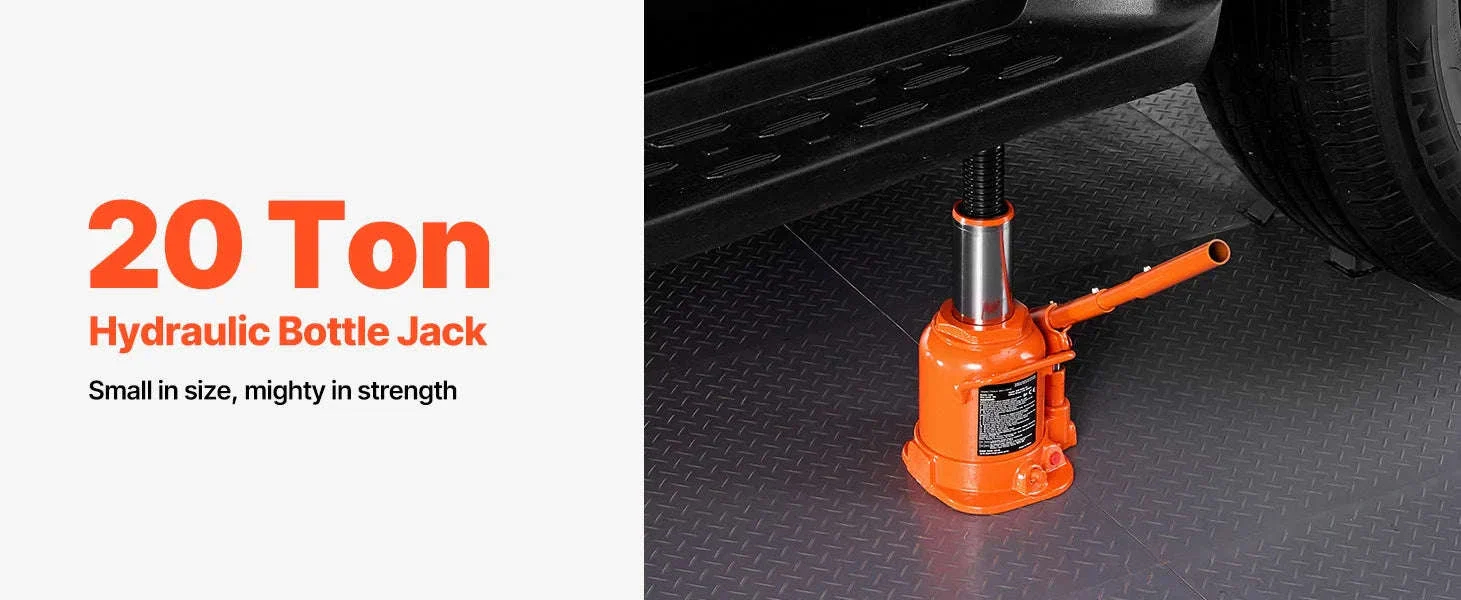 Hydraulic Bottle Jack 20 Ton for Trucks, SUVs and RVs - Image 8