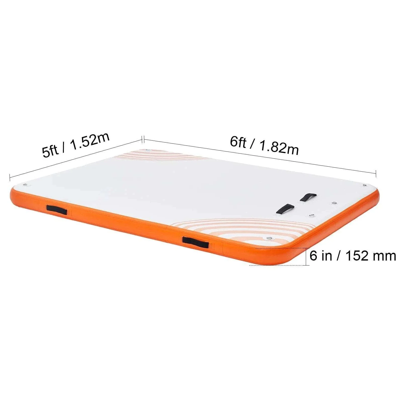 Inflatable Floating Dock Platform with Ladder Non-Slip Water Mat - Image 19