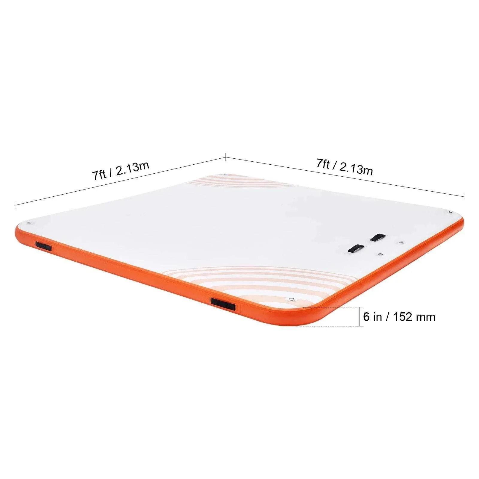 Inflatable Floating Dock Platform with Ladder Non-Slip Water Mat - Image 20