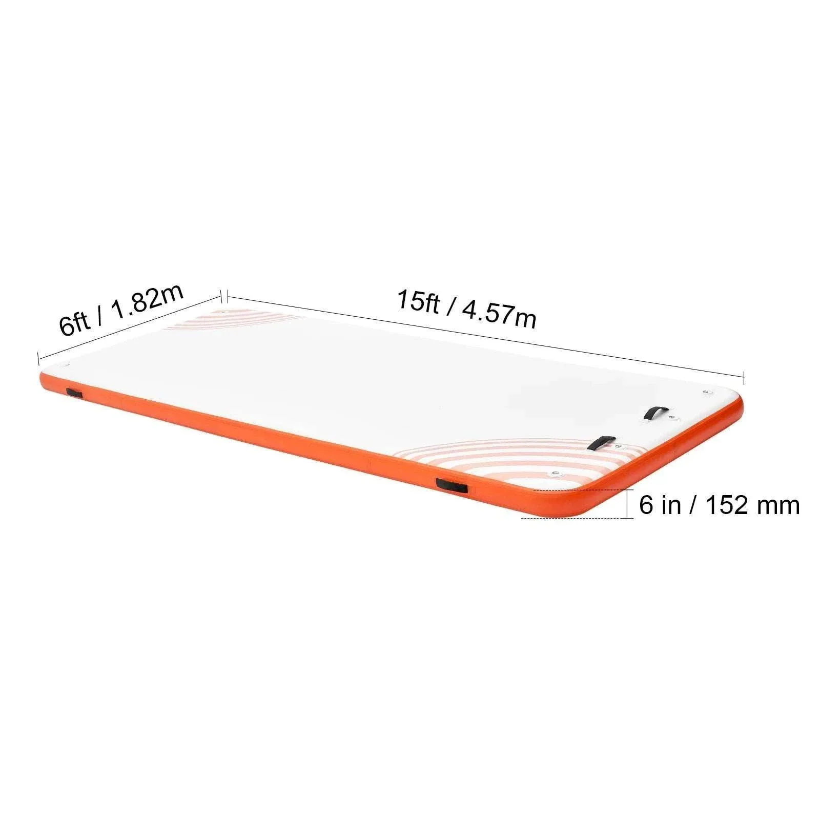 Inflatable Floating Dock Platform with Ladder Non-Slip Water Mat - Image 21
