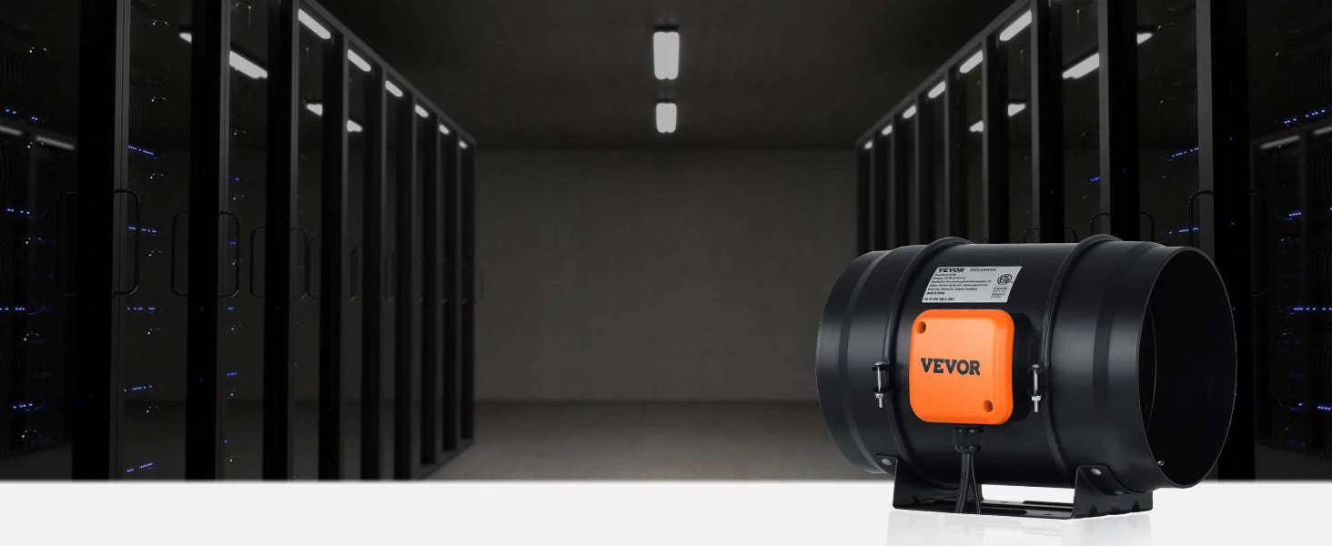 Inline Duct Fan with Temp & Humidity Controller Quiet EC Motor - Image 14