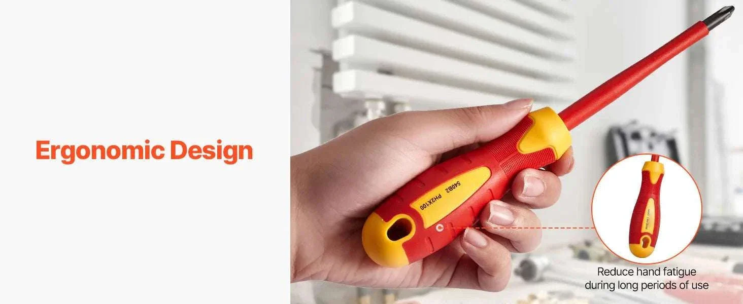 11-Piece 1000V Insulated Screwdriver Set with Voltage Tester - Image 10