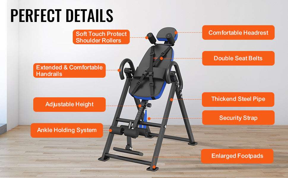 Heavy Duty Inversion Table Back Stretcher with Adjustable Height - Image 12