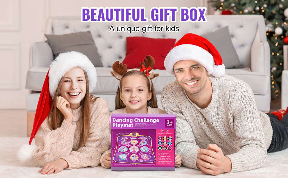 Kids Electronic Dance Mat with 9 Buttons, 3 Modes & 8 Levels - Image 12