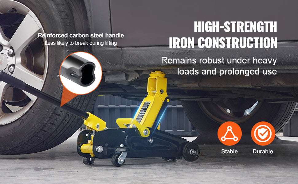 2 Ton Low Profile Hydraulic Floor Jack with Quick Lift Pump - Image 11