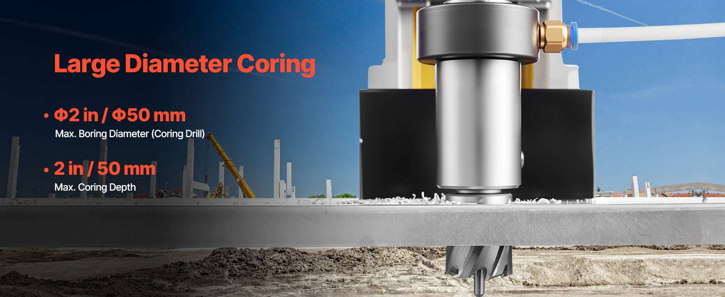 Magnetic Drill Press 1400W Core Drill 50mm Boring Capacity - Image 12
