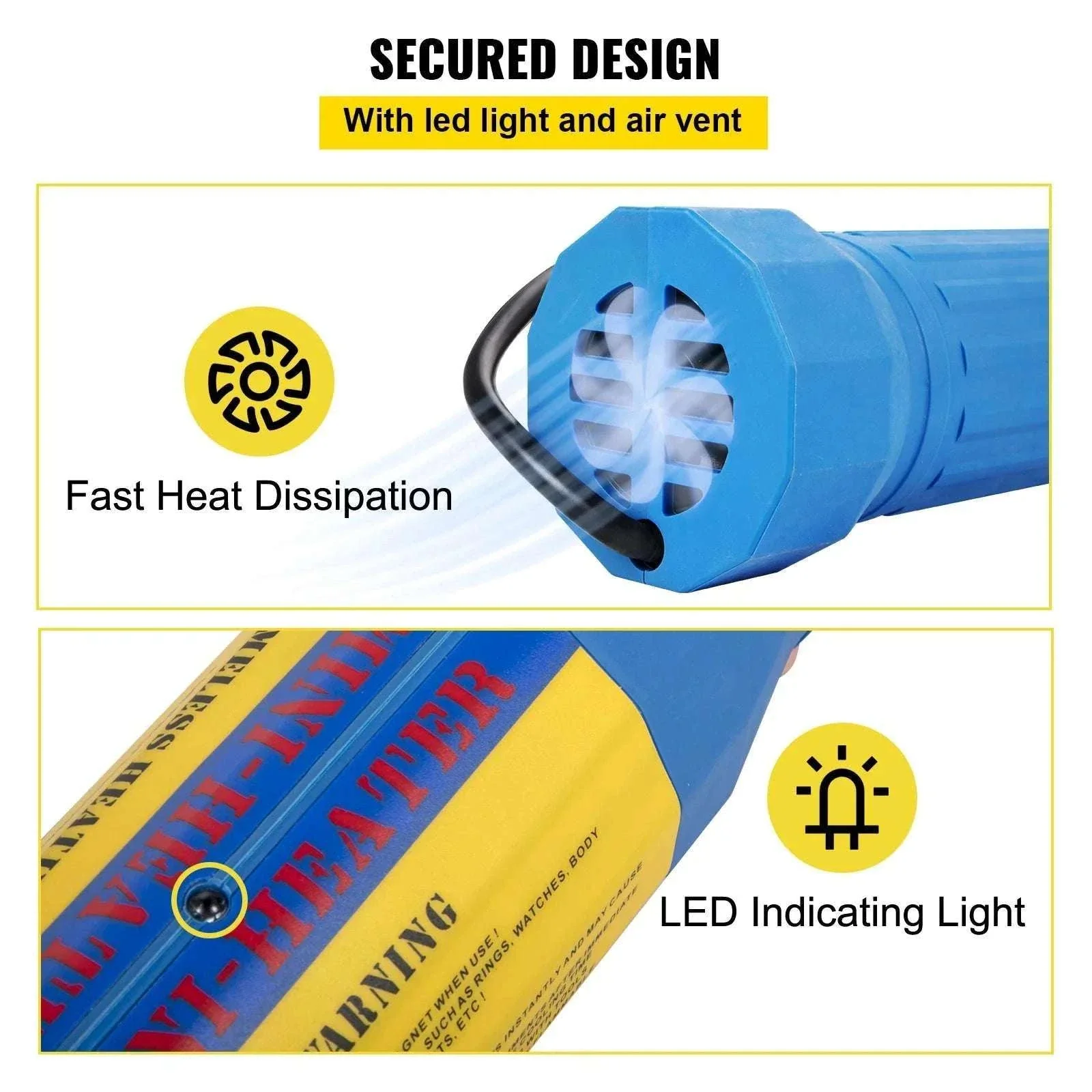 Magnetic Induction Heater Kit 1000W Flameless Bolt Remover Tool - Image 4
