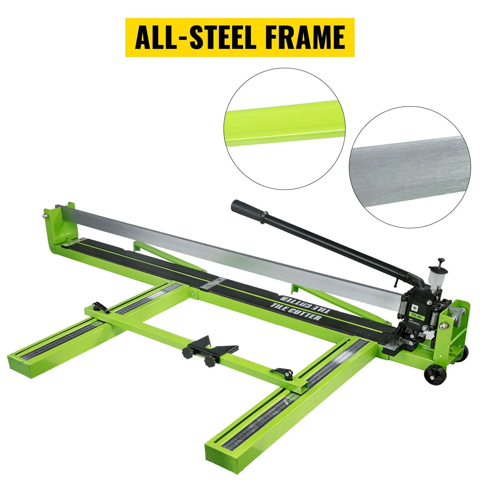 Manual Tile Cutter with Laser Guide, 1200mm Precision Floor Cutter - Image 11