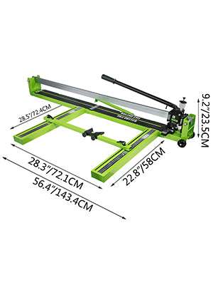 Manual Tile Cutter with Laser Guide for Precise Ceramic Cuts - Image 20